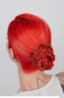  Groom references Lady Winters  004 braided hair hair bun head red long hair 0013.jpg